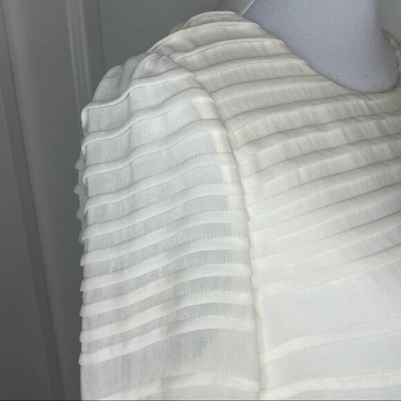 Massimo Dutti Cream Dress size 42/L - Picture 12 of 14